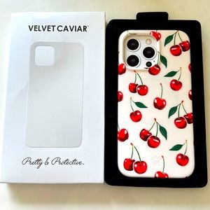 Authentic Velvet Caviar limited edition iPhone 14 Pro Max case